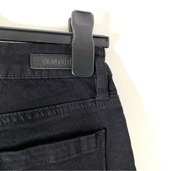 Blank NYC Black Fray Ankle Jeans NWT - Picture 11 of 12